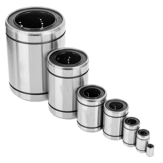 Low Noise Smooth Precision LM40UU-LM80UU Linear Bearings