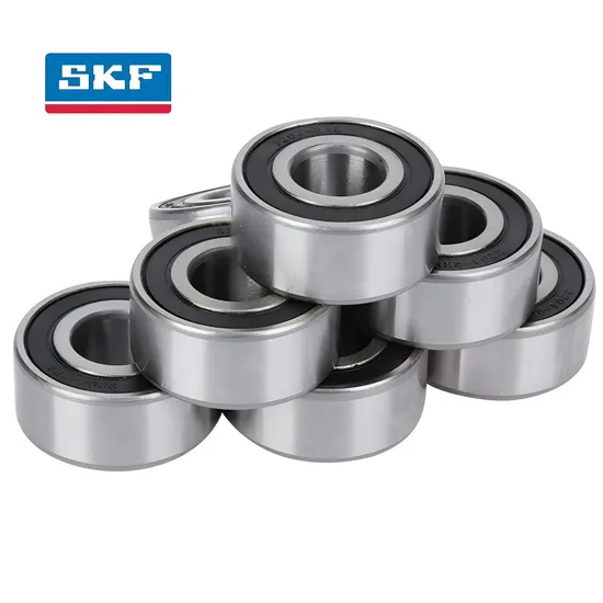 Double Row Angular Contact Ball Bearing 3204A-2RS1 Steel Cage for AC Compressor Clutch
