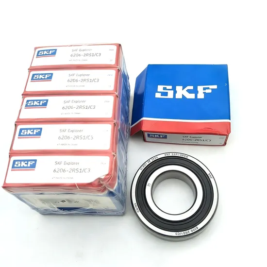 6206 Zz Deep Groove Ball Bearing 30x62x16mm C3 P5 for Auto Precision Applications