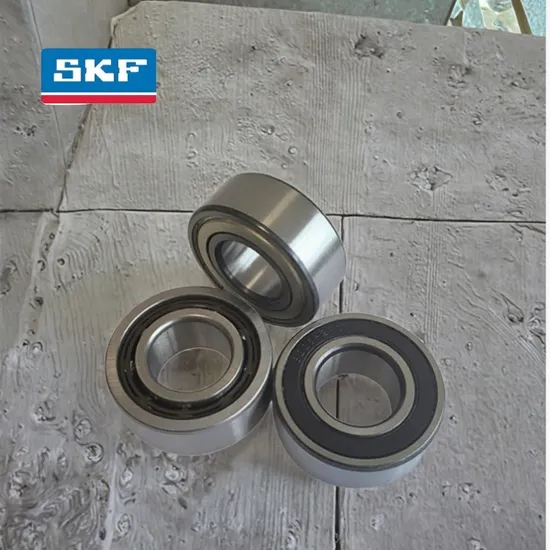 Double Row Angular Contact Ball Bearing 3206 A-2Z with Steel Cage for Pump Systems