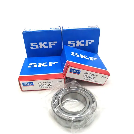 Double Lip Sealed SKF 6005 Deep Groove Ball Bearing 25x47x12mm for Motor Assembly with Fast Delivery