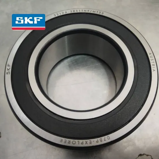 Double Row Angular Contact Ball Bearing 3318 A/C3 for High-Speed Machine Tool Spindles with Steel Cage