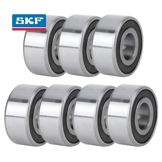 High Precision SKF 3304-a Angular Contact Ball Bearing with Steel Cage for CNC Automation