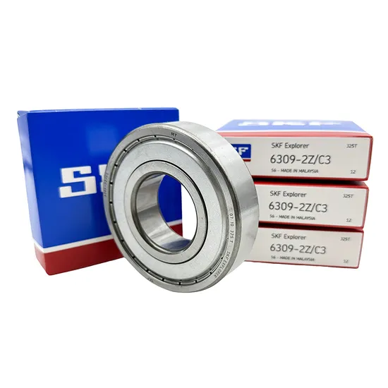 Rodamientos de bolas de surco profundo de alta velocidad y precisión <p> Serie 6300-6309 2RS para maquinaria industrial