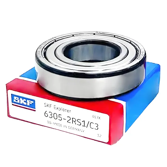 Premium SKF 6305 Deep Groove Ball Bearing 25x62x17mm for Industrial Machinery Applications