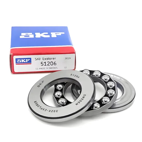 51122 SKF Thrust Ball Bearing 110x145x25mm ISO9001 Certified for Industrial Machinery