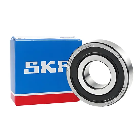 Industrial Deep Groove Ball SKF 6306 Bearings 30x72x19mm for High-Precision Machinery with ZZ/2RS Seals