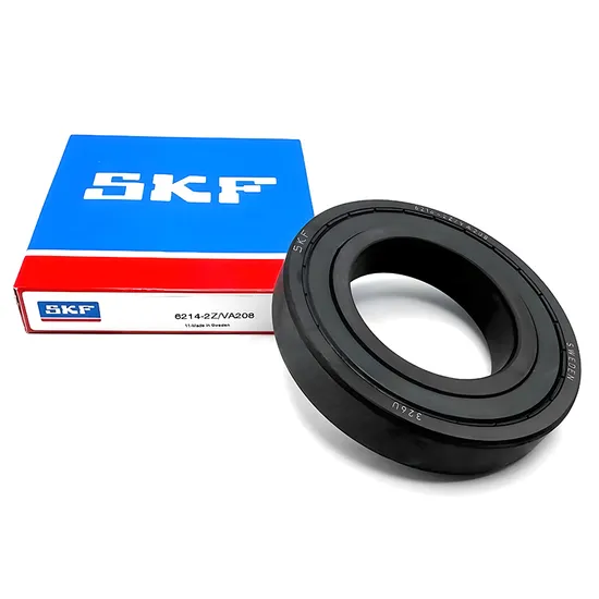 SKF 6214-2Z/VA208 Deep Groove Ball Bearing 70x125x24mm High Temp Graphite Cage for Industrial Use