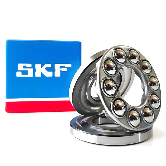 SKF Thrust Ball Bearing 51124 51126 51128 ISO9001 Certified for Industrial Machinery with Fast Shipping