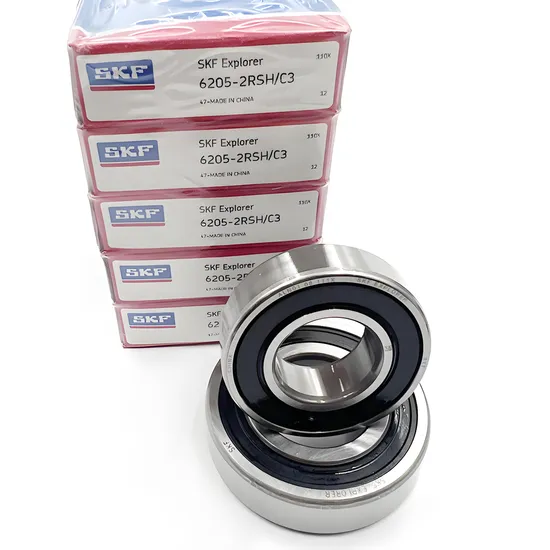Single Row Deep Groove Ball Bearing 6202-2RSH/C3 15x35x11mm for Industrial Machinery