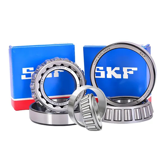 Single Row SKF Tapered Roller Bearings 33018 with Iron/Brass Cage for Industrial Machinery