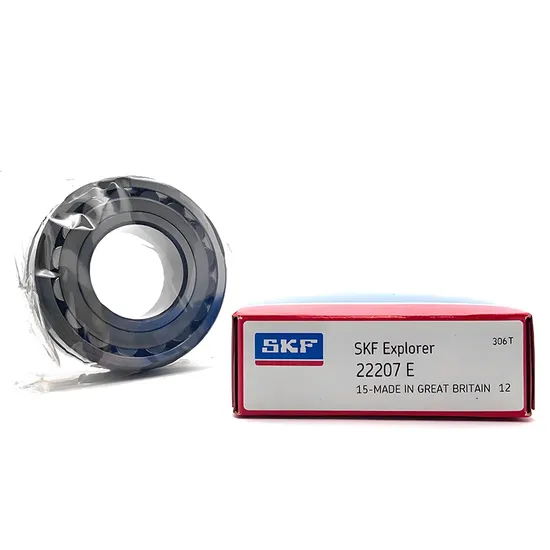 Self-Aligning Roller Bearing 22207E SKF 35x72x23mm Open Type for Steel Mills Machinery