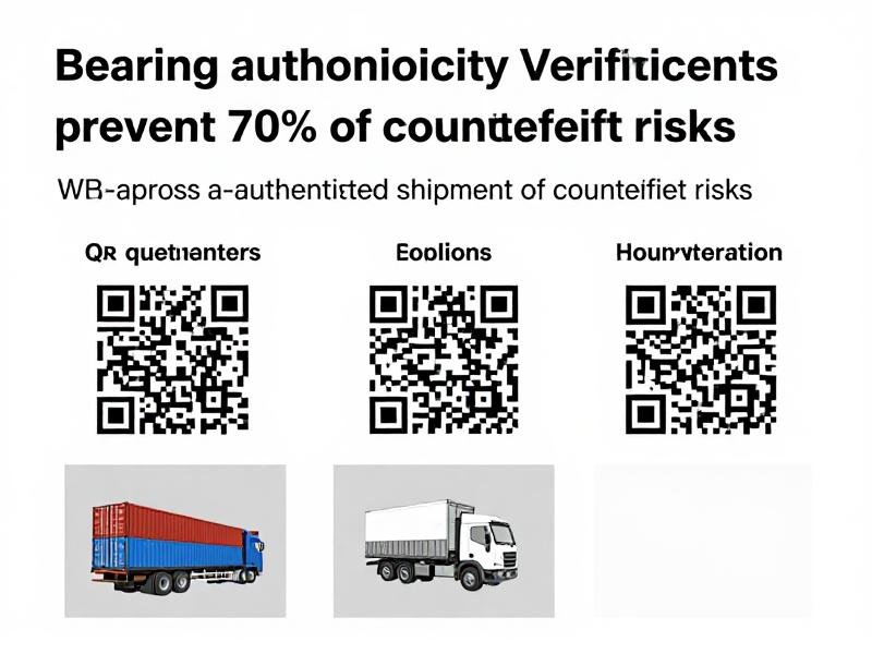 Bearing authenticity verification process